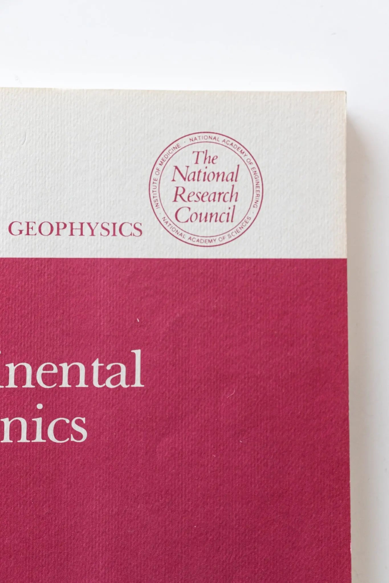 Continental Tectonics - Studies in Geophysics - Books from Stemcell Science Shop