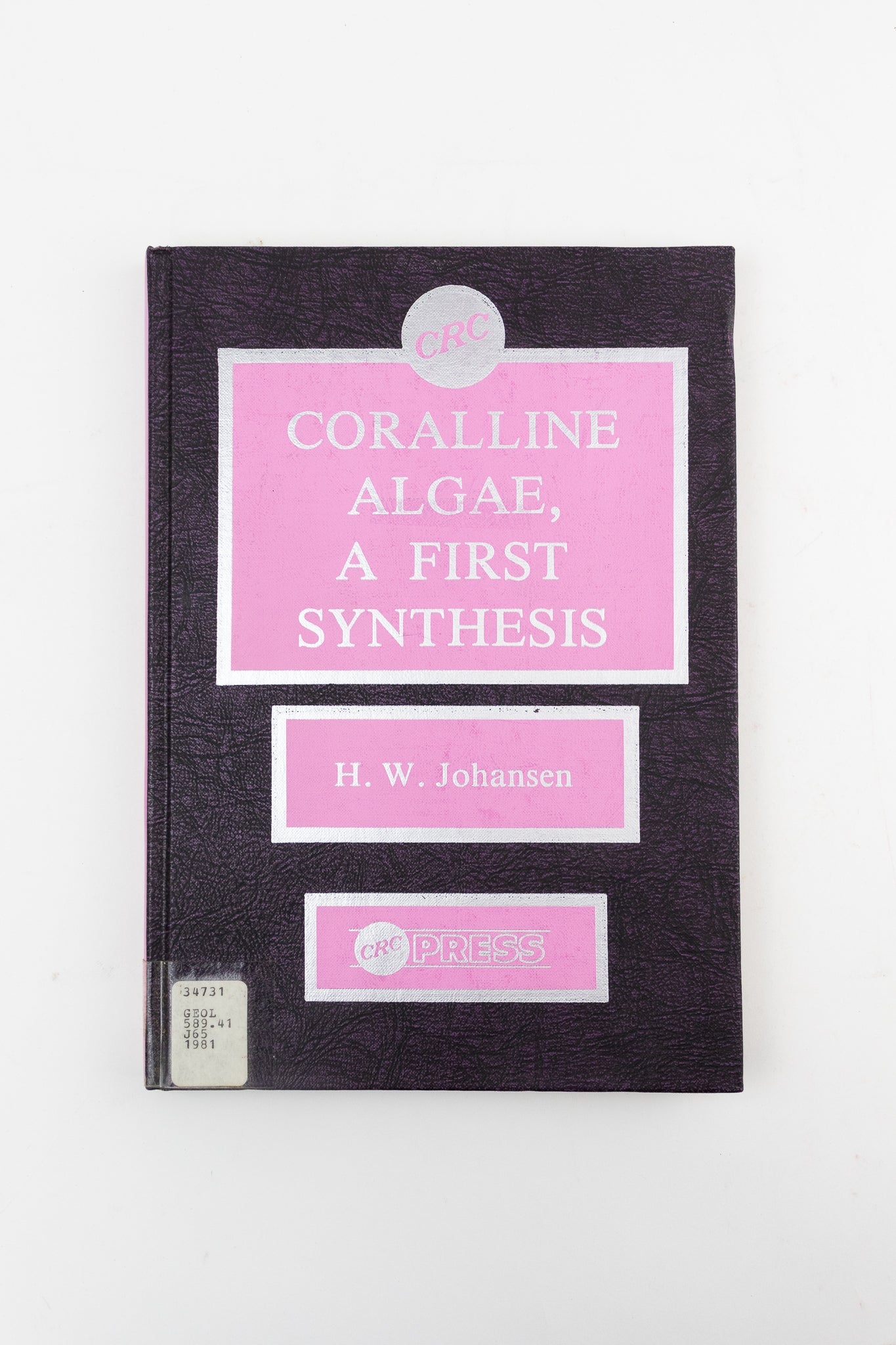 Coralline Algae, A First Synthesis - Books from Stemcell Science Shop