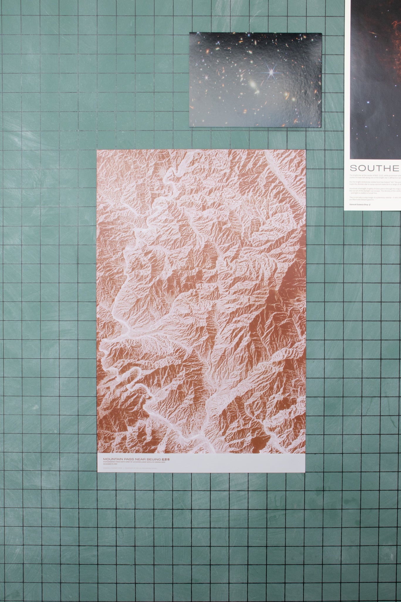 Corona Spy Satellite Image Poster - Charts from Stemcell Science Shop