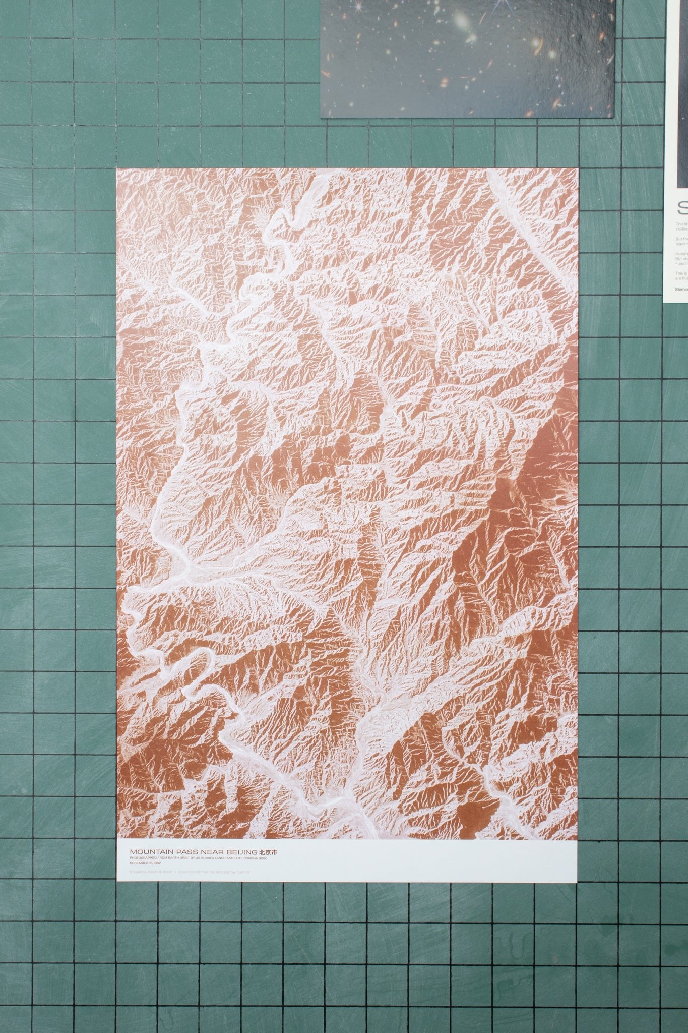 Corona Spy Satellite Image Poster - Charts from Stemcell Science Shop