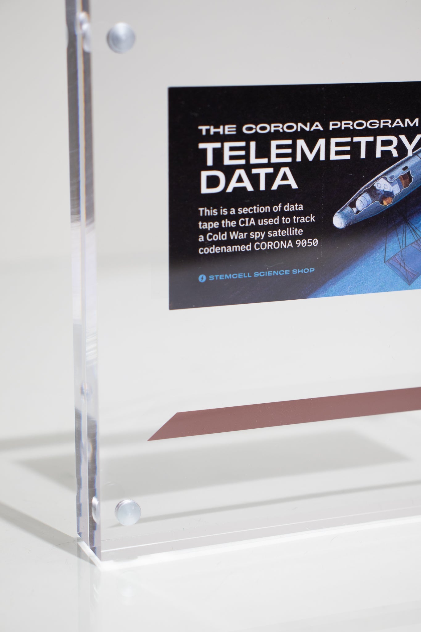 Corona Spy Satellite Telemetry Data Section - Historic Artifacts from Stemcell Science Shop