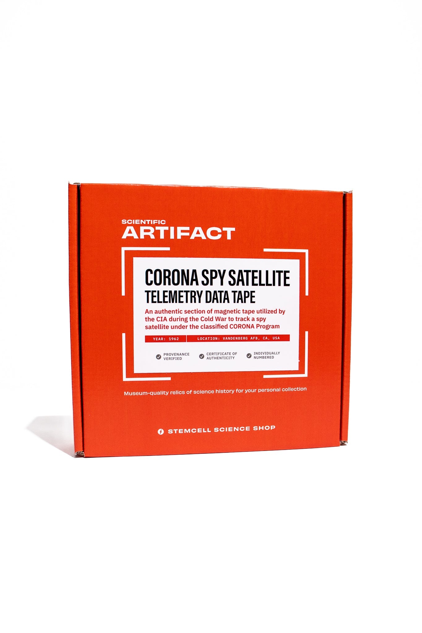 Corona Spy Satellite Telemetry Data Section - Historic Artifacts from Stemcell Science Shop