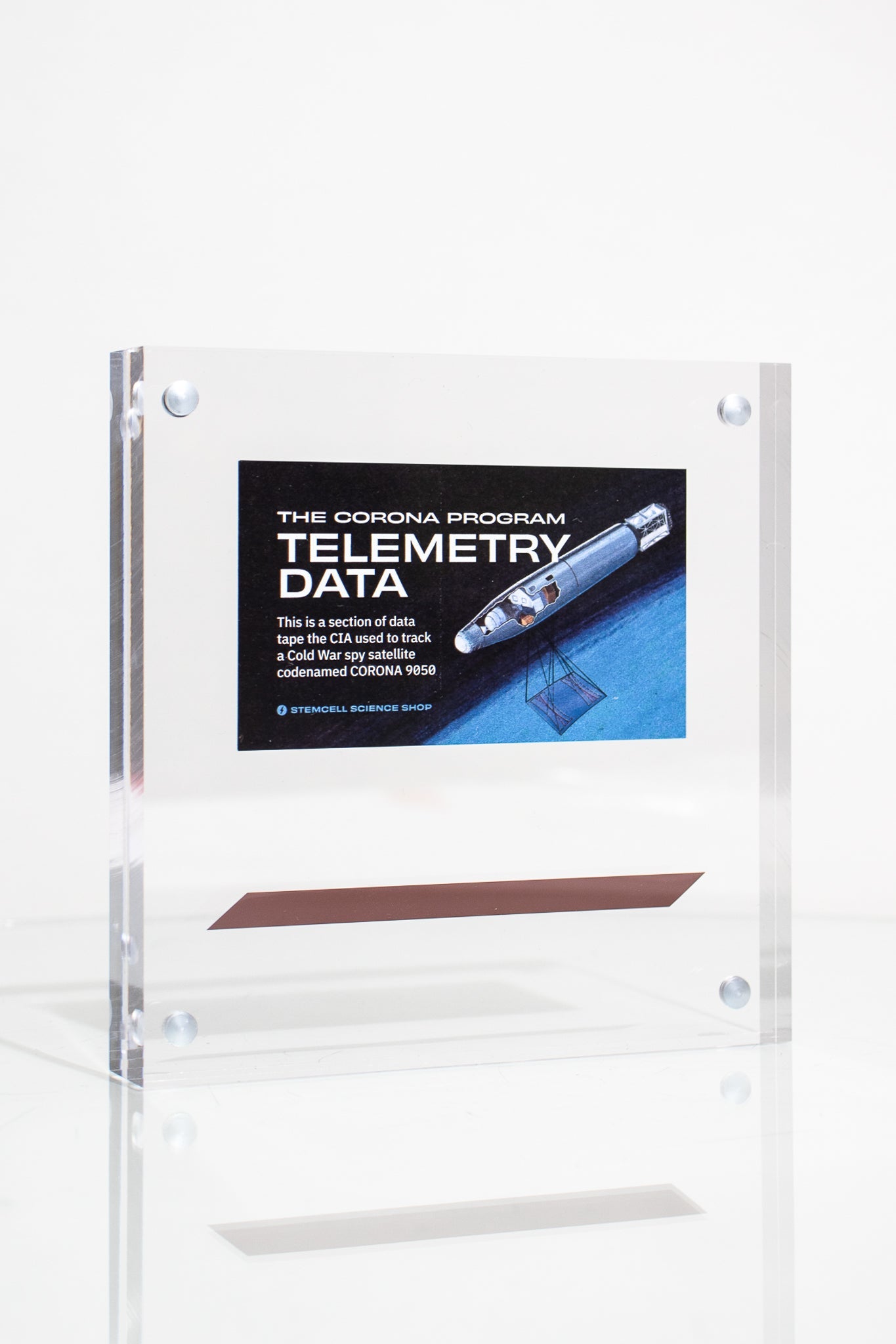 Corona Spy Satellite Telemetry Data Section - Historic Artifacts from Stemcell Science Shop