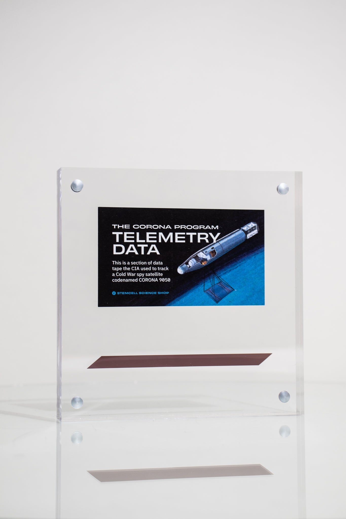 Corona Spy Satellite Telemetry Data Section - Historic Artifacts from Stemcell Science Shop