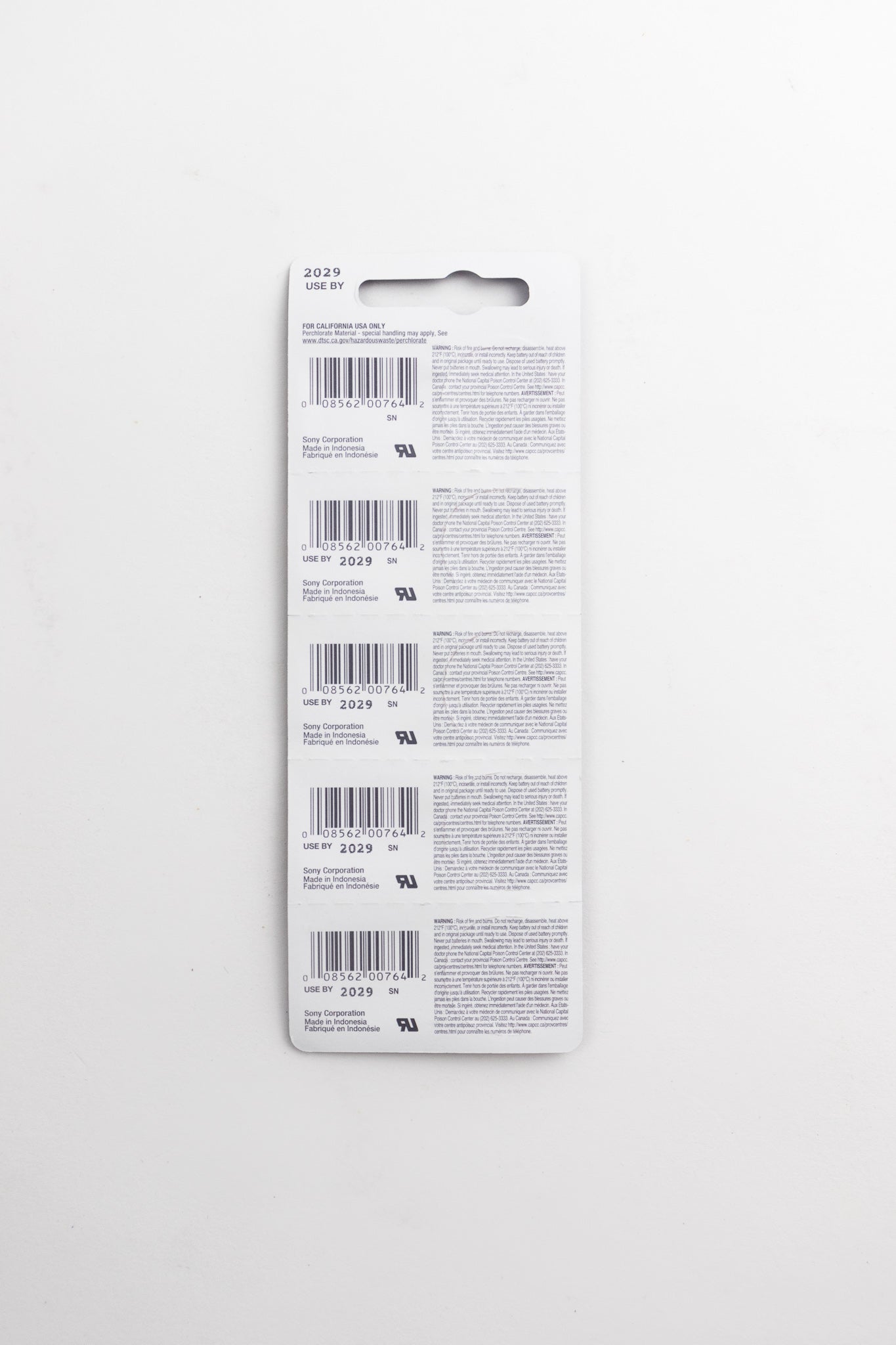 CR2032 Batteries 5 - pack - Bulk - Tool from Stemcell Science Shop