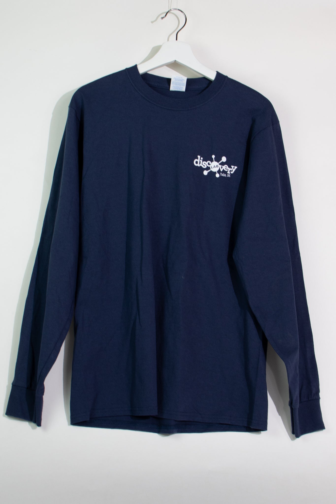 Discovery Lab Long Sleeve Tee - Navy - Apparel from Stemcell Science Shop