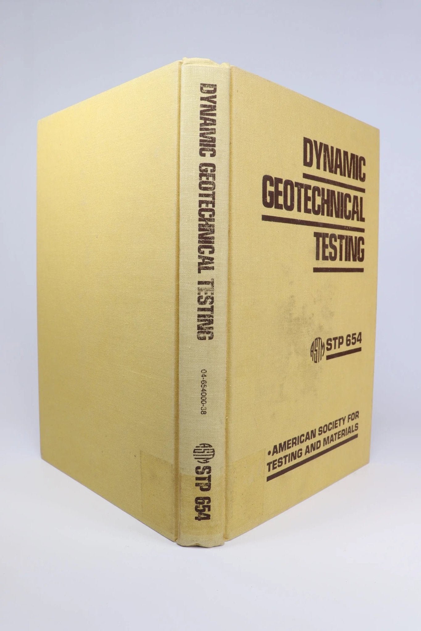 Dynamic Geotechnical Testing - Books from Stemcell Science Shop
