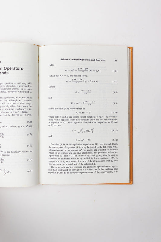 Elements of Software Science - Books from Stemcell Science Shop