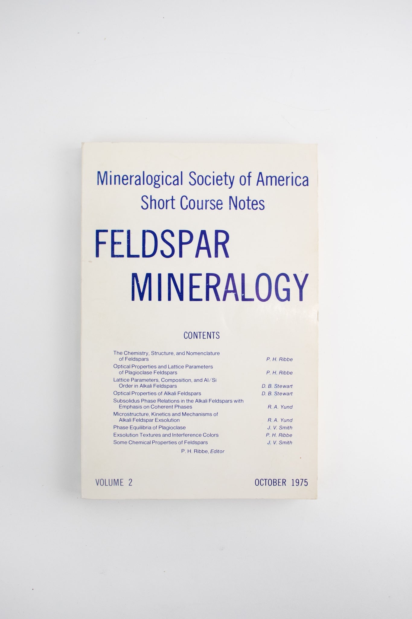 Feldspar Mineralogy - Books from Stemcell Science Shop