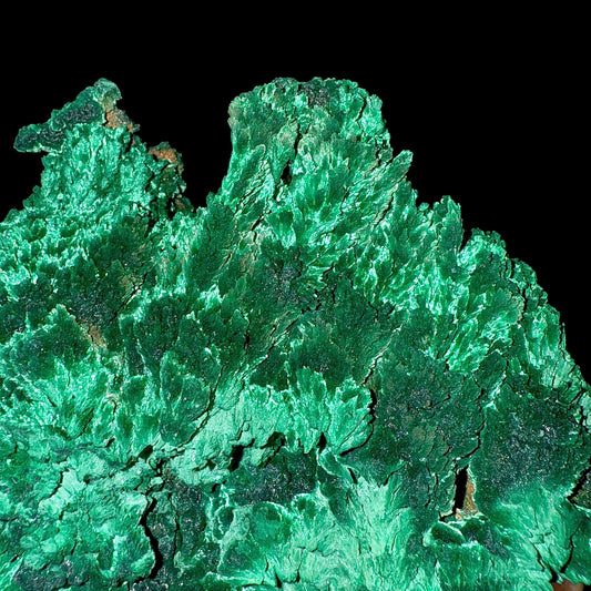 Fibrous Malachite Natural Mineral Specimen