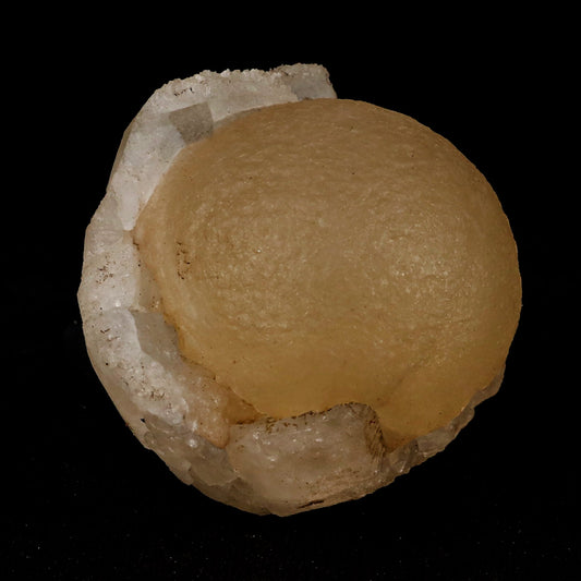 Fluorite ball on MM Quartz Natural Mineral Specimen # B 5351