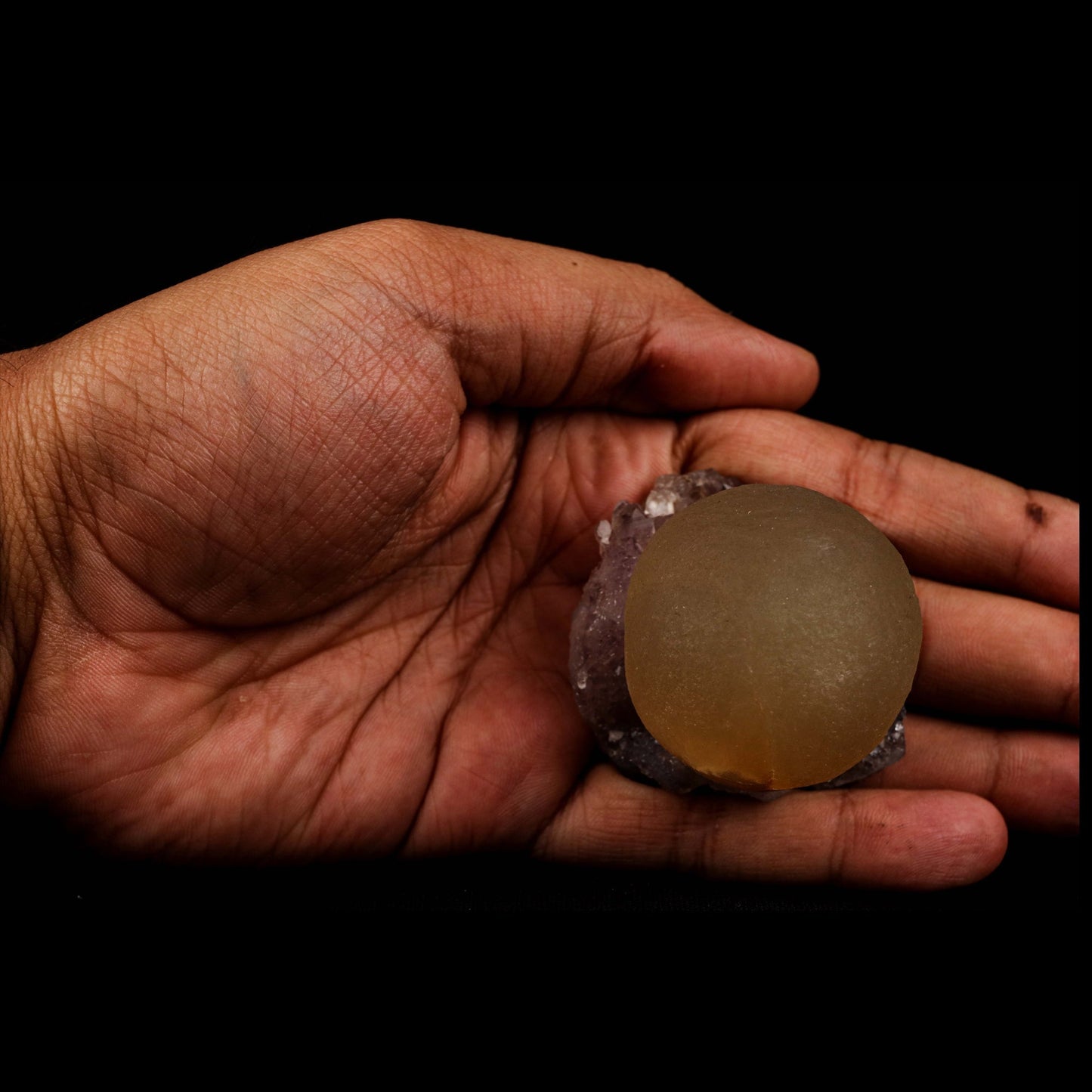 Fluorite Botryoidalon Amethyst Natural Mineral Specimen # B 5194