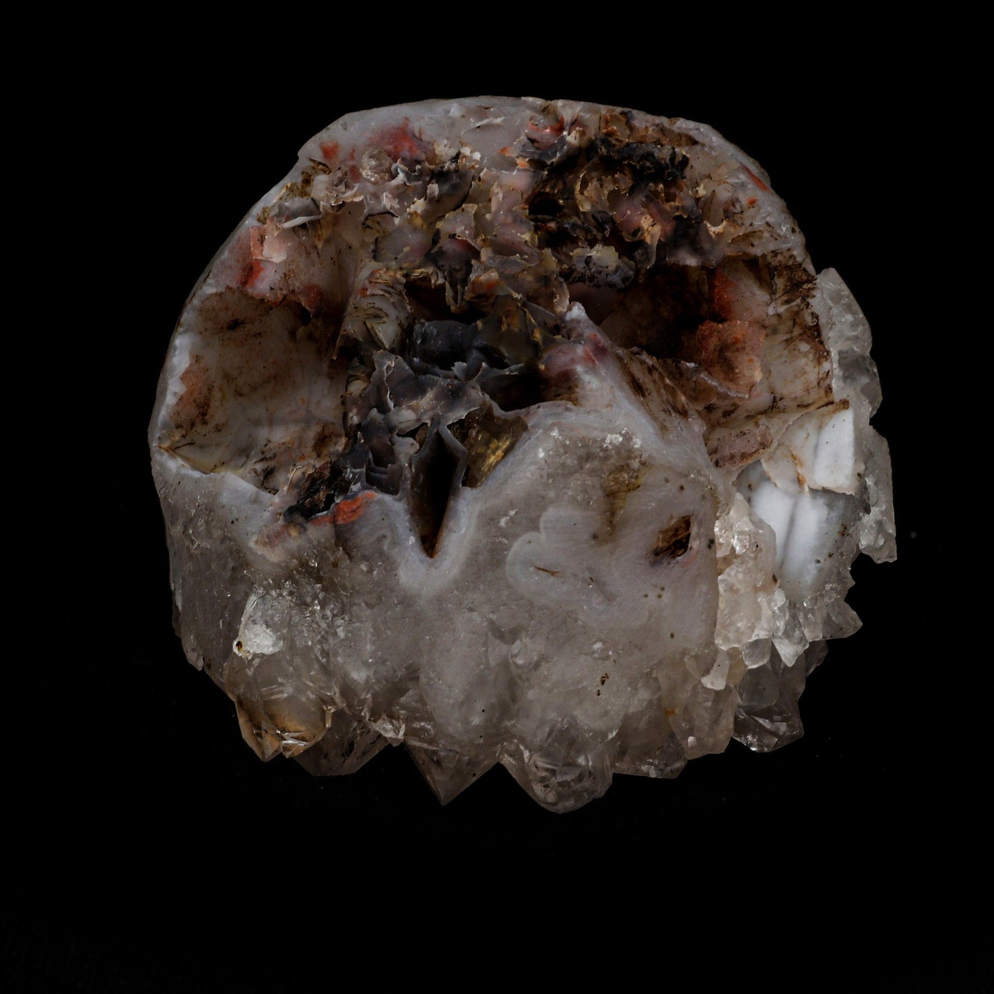 Fluorite Botridoal on MM Quartz Natural Mineral Specimen # B 5168