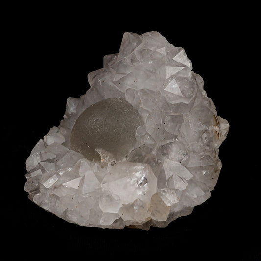 Fluorite Botridoal on MM Quartz Natural Mineral Specimen # B 5168