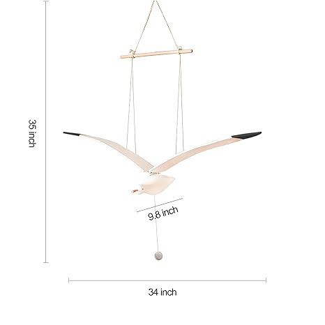 Flying Seagull Wooden Mobile - Household from Stemcell Science Shop