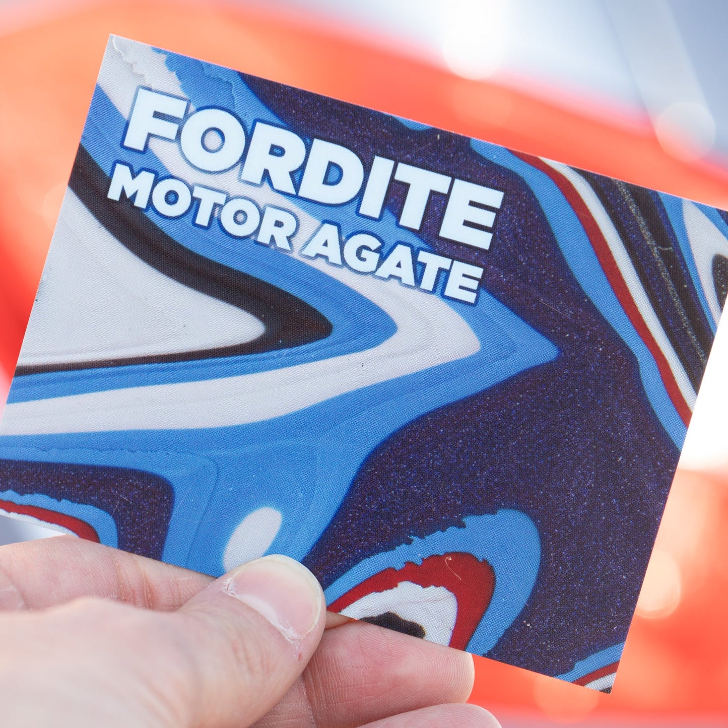 Fordite - Display Card