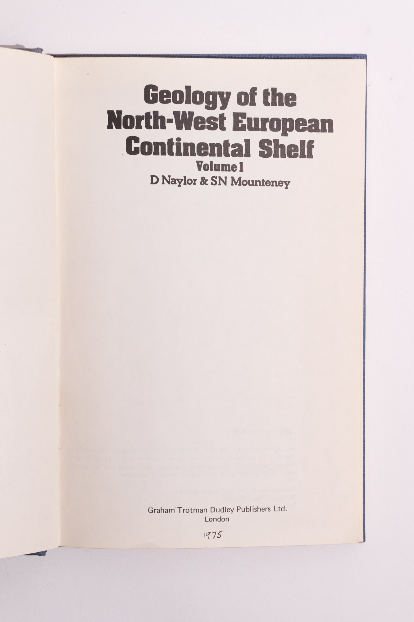 Geology of the North - West European Continental Shelf - Books from Stemcell Science Shop