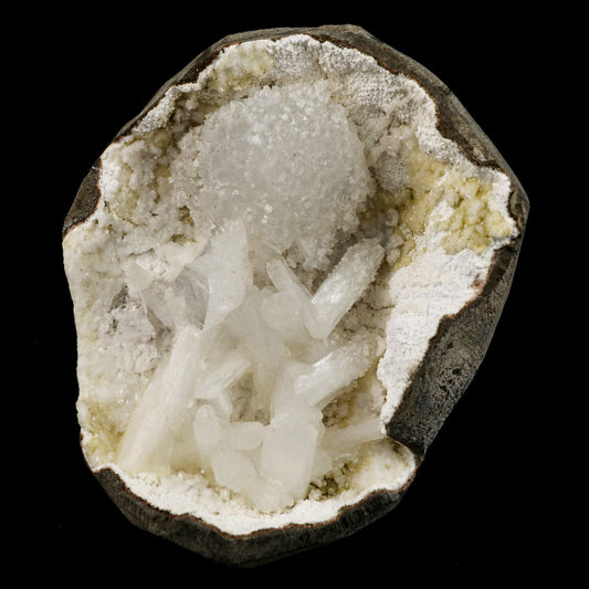Goosecreekite with Stilbite Natural Mineral Specimen # B 6560
