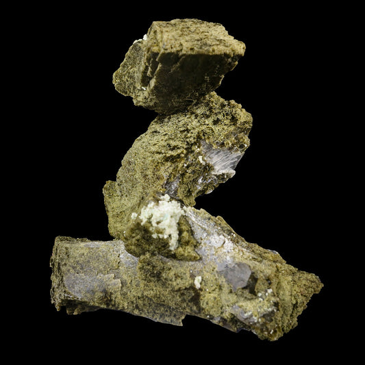 Green Heulandite Natural Mineral Specimen USA # B 7015