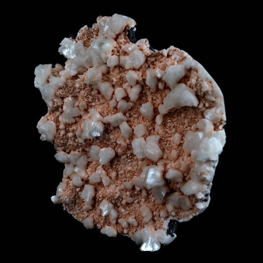 Heulandite Crystals on Brown Matrix Natural Mineral Specimen # B 4578