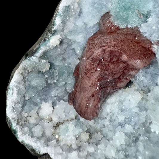 Heulandite on Chalcedony | SELF STANDING | High Quality Mineral | Indian Mineral | Superb Minerals | Fine Mineral | Collection