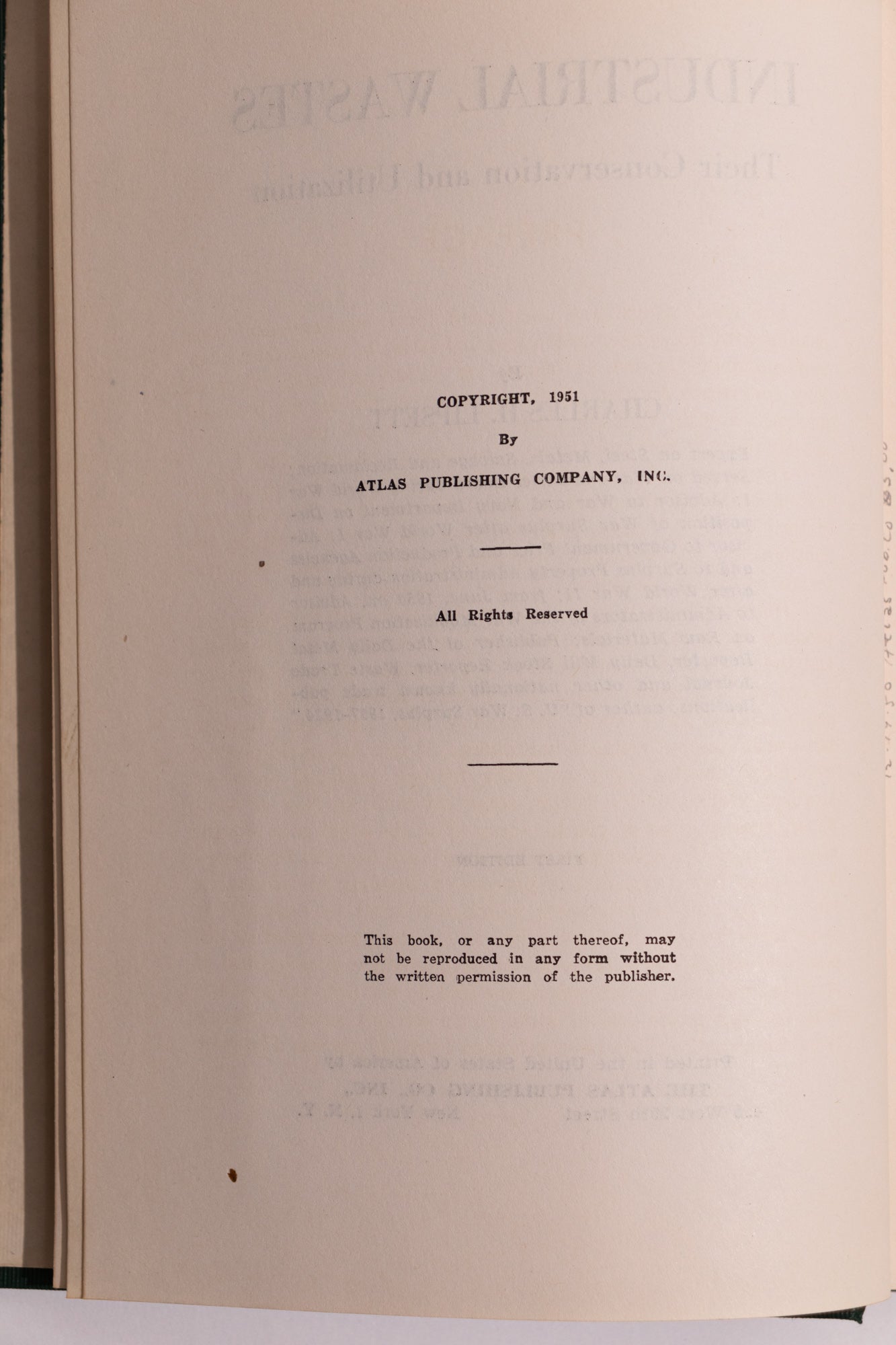 Industrial Wastes: Their Conservation and Utilization - Books from Stemcell Science Shop