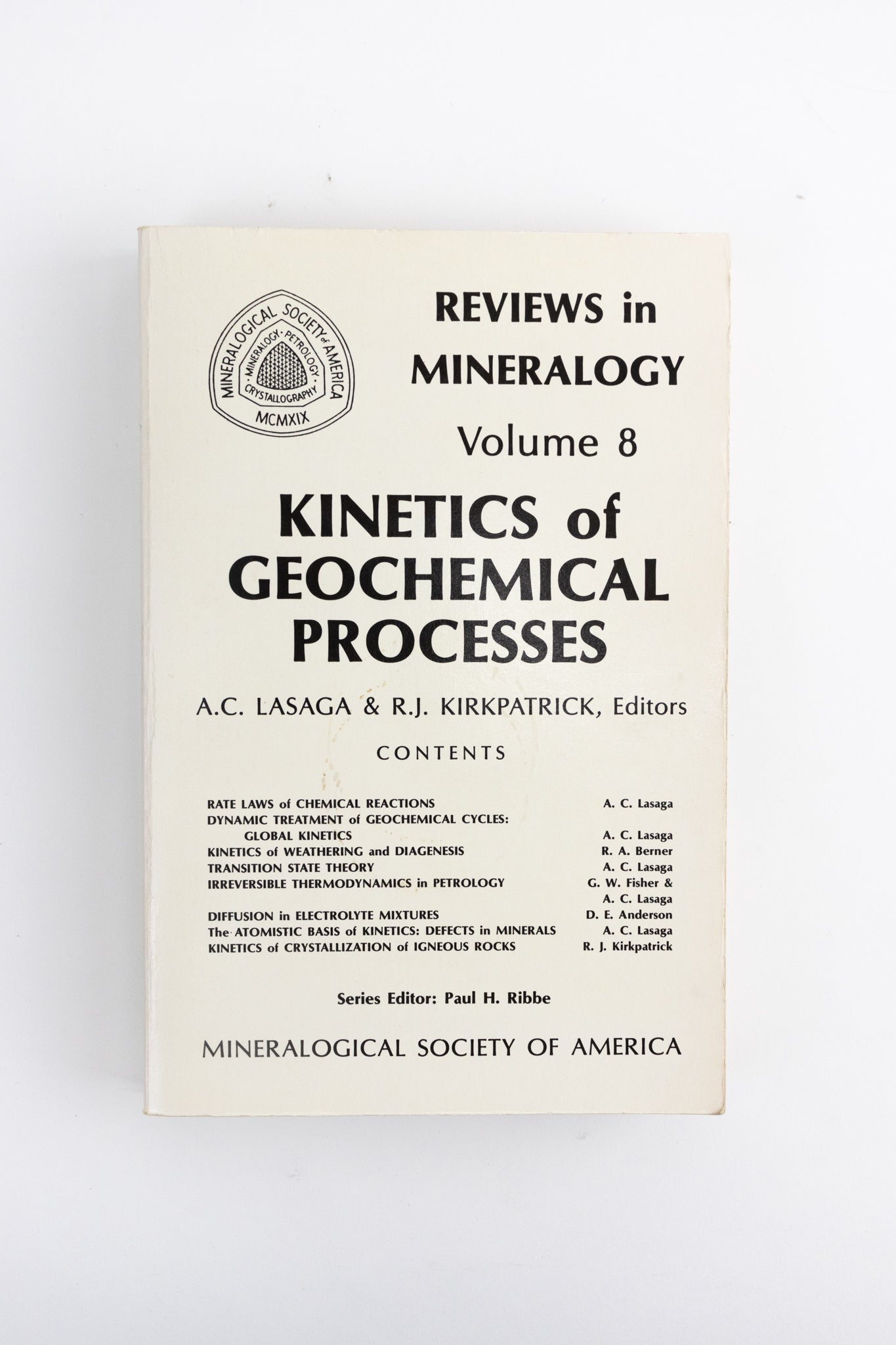 Kinetics of Geochemical Processes - Books from Stemcell Science Shop