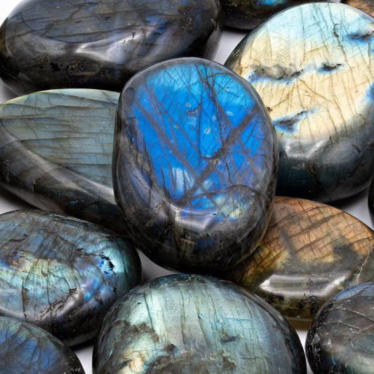 Labradorite Palm Stones