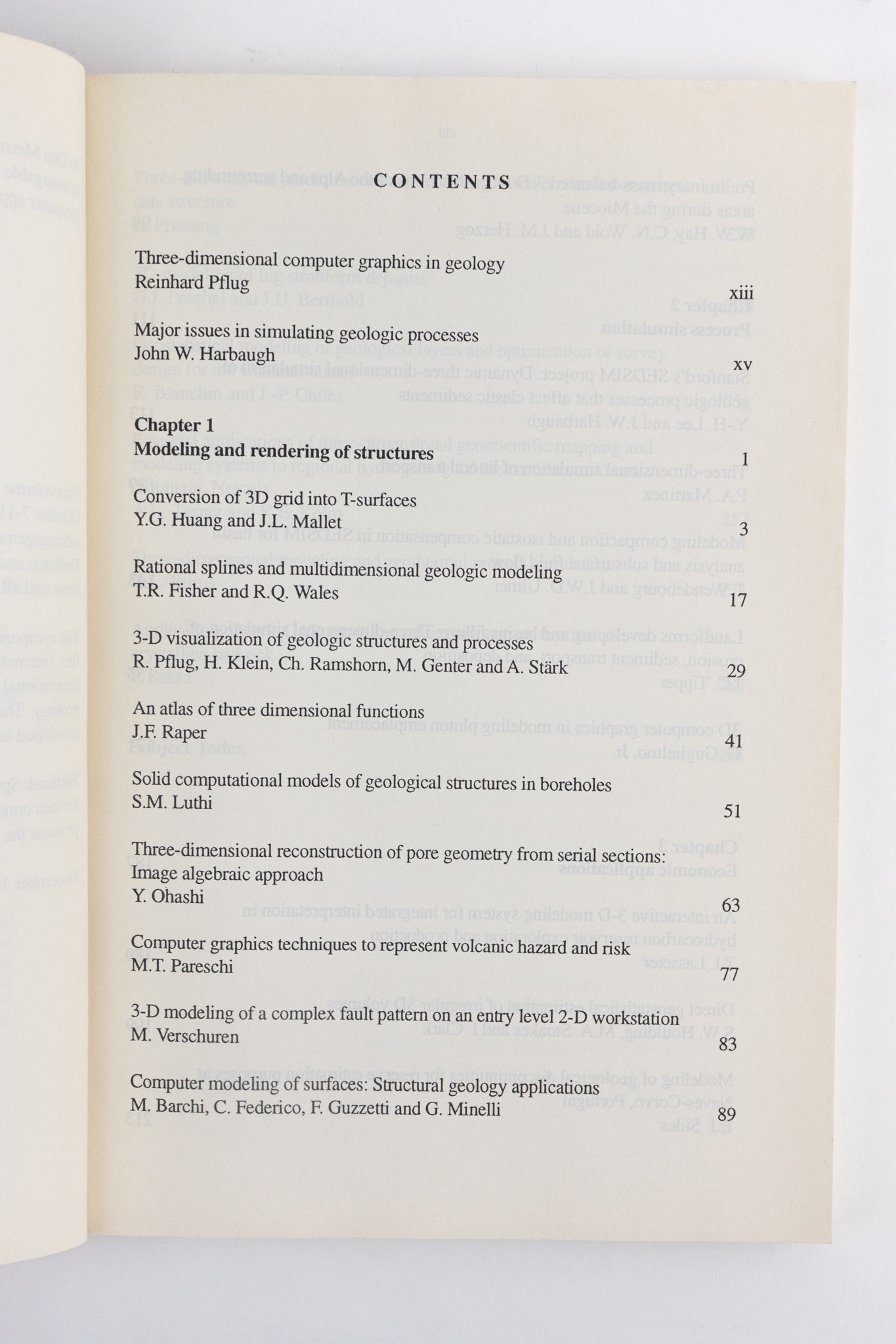 Lecture Notes in Earth Sciences: Computer Graphics in Geology - Books from Stemcell Science Shop