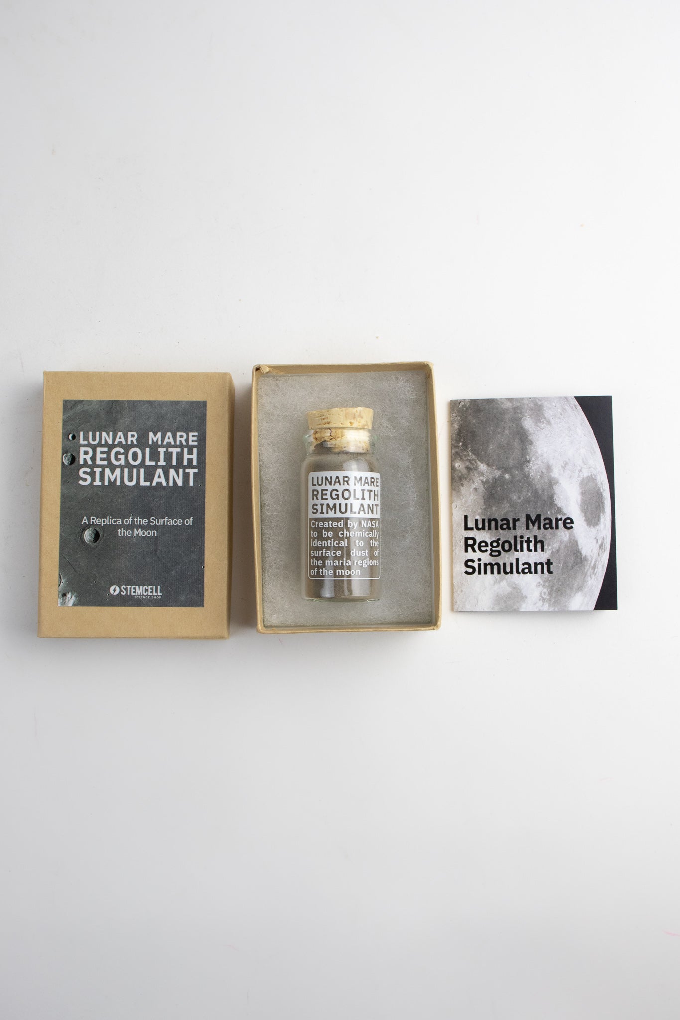 Lunar Mare Simulant Vial - Interesting Materials from Stemcell Science Shop