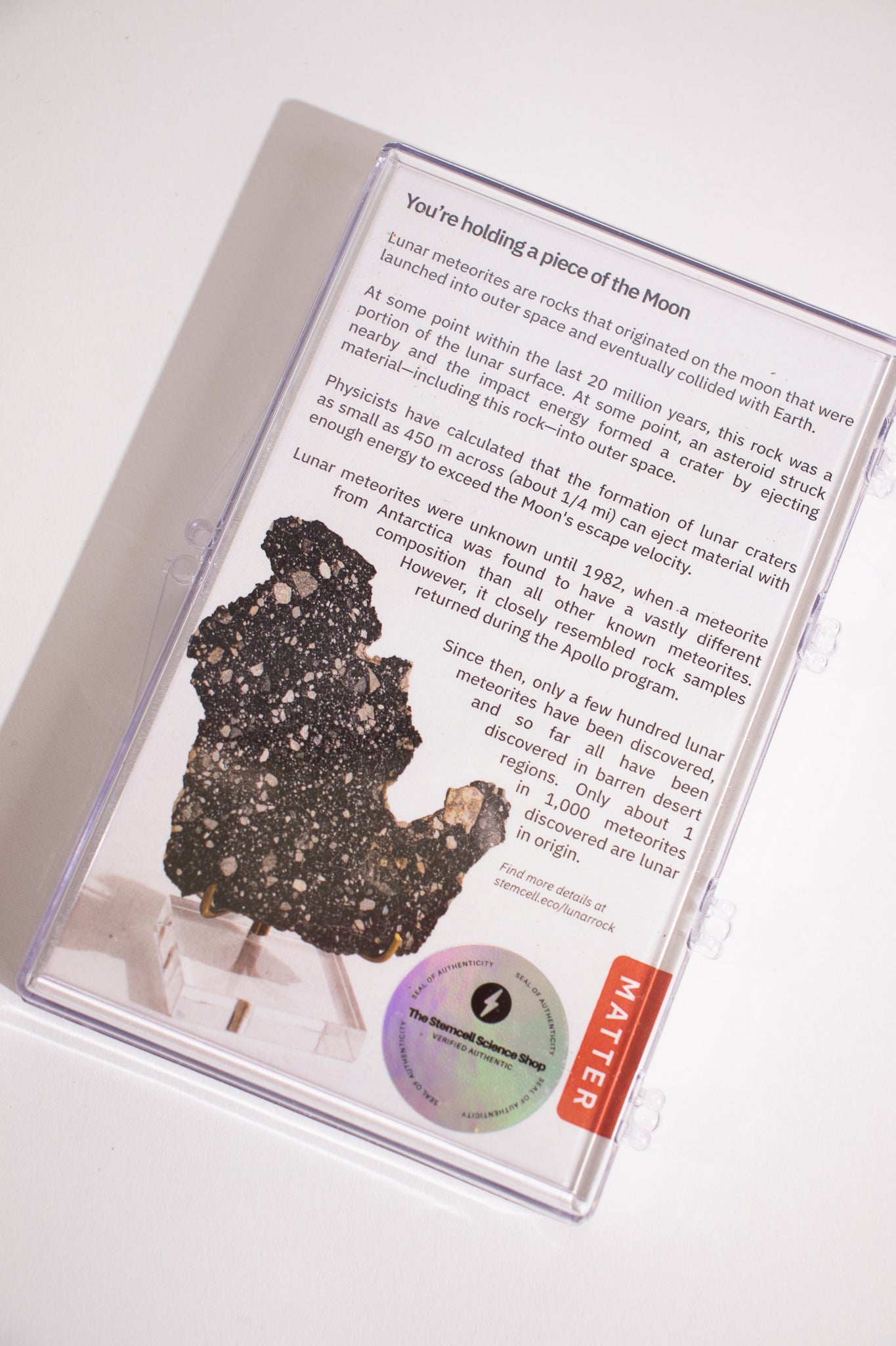 Lunar Meteorite NWA14685 - Meteorites from Stemcell Science Shop