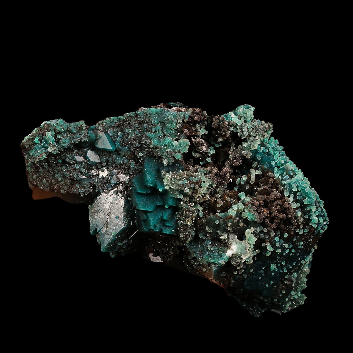 Marshy Apophyllite with Chalcedony Natural Mineral Specimen # B 6818