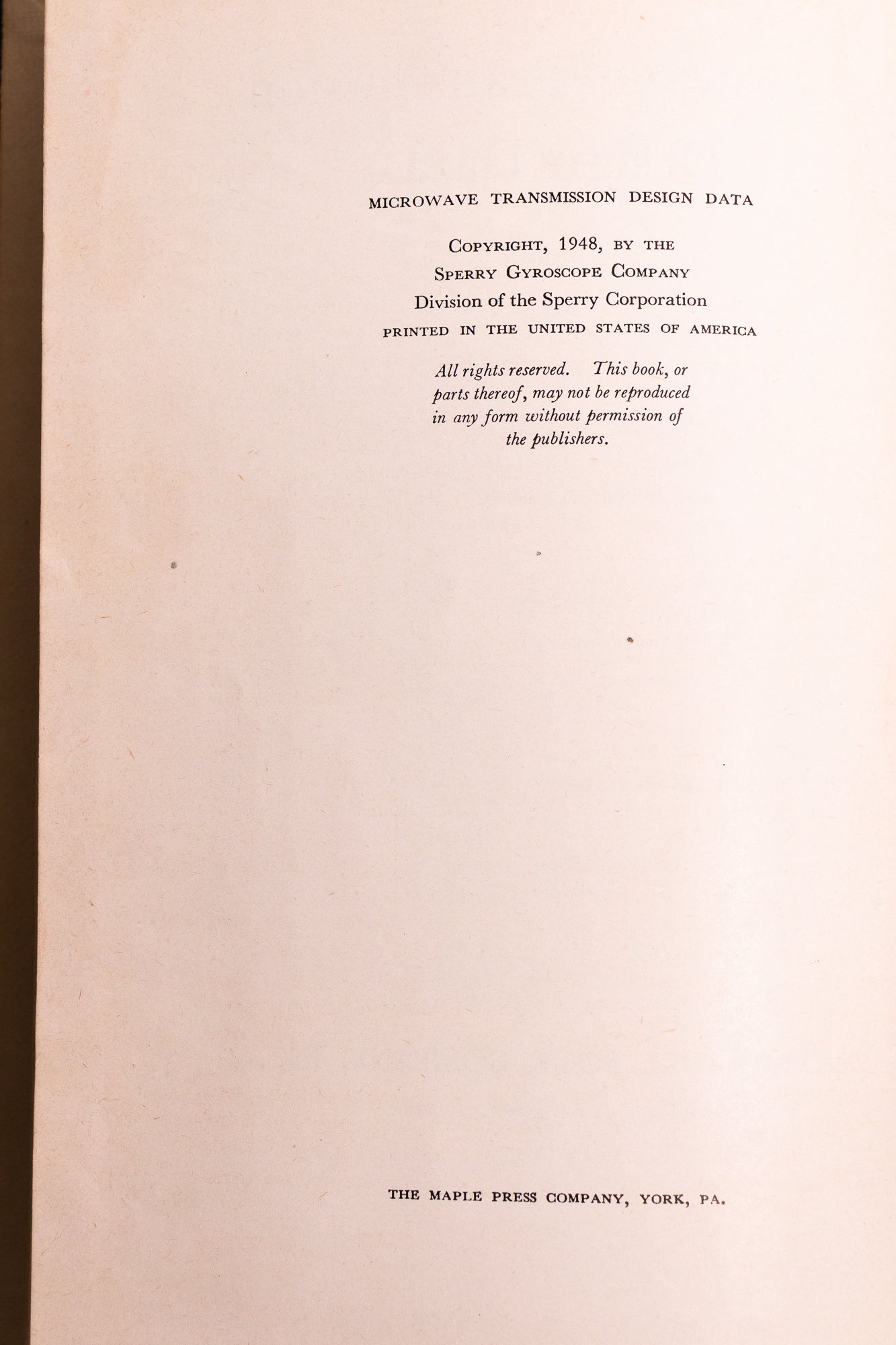 Microwave Transmission Data Design - Books from Stemcell Science Shop