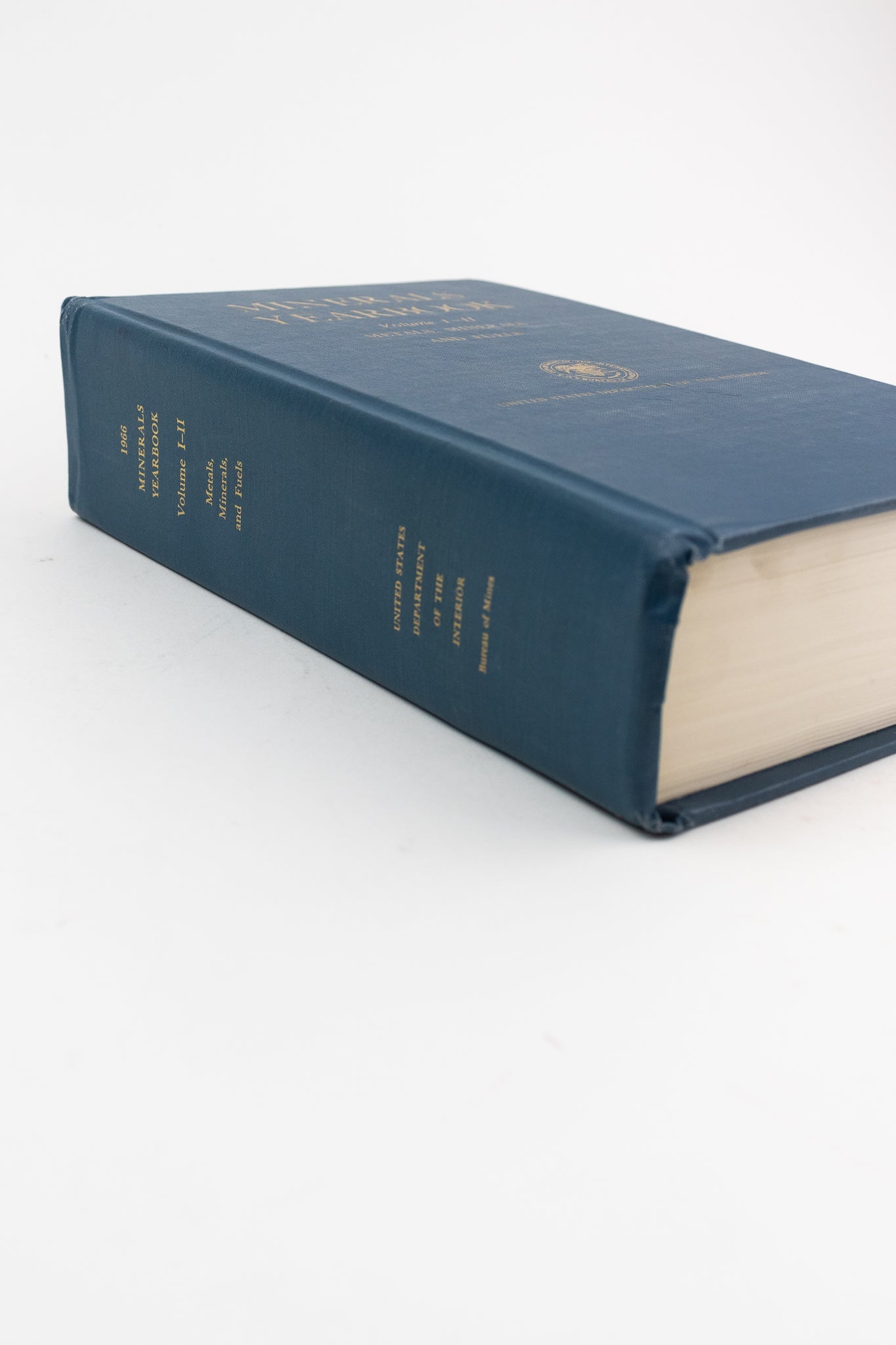 Minerals Yearkbook: 1966 Vol. l - ll - Books from Stemcell Science Shop