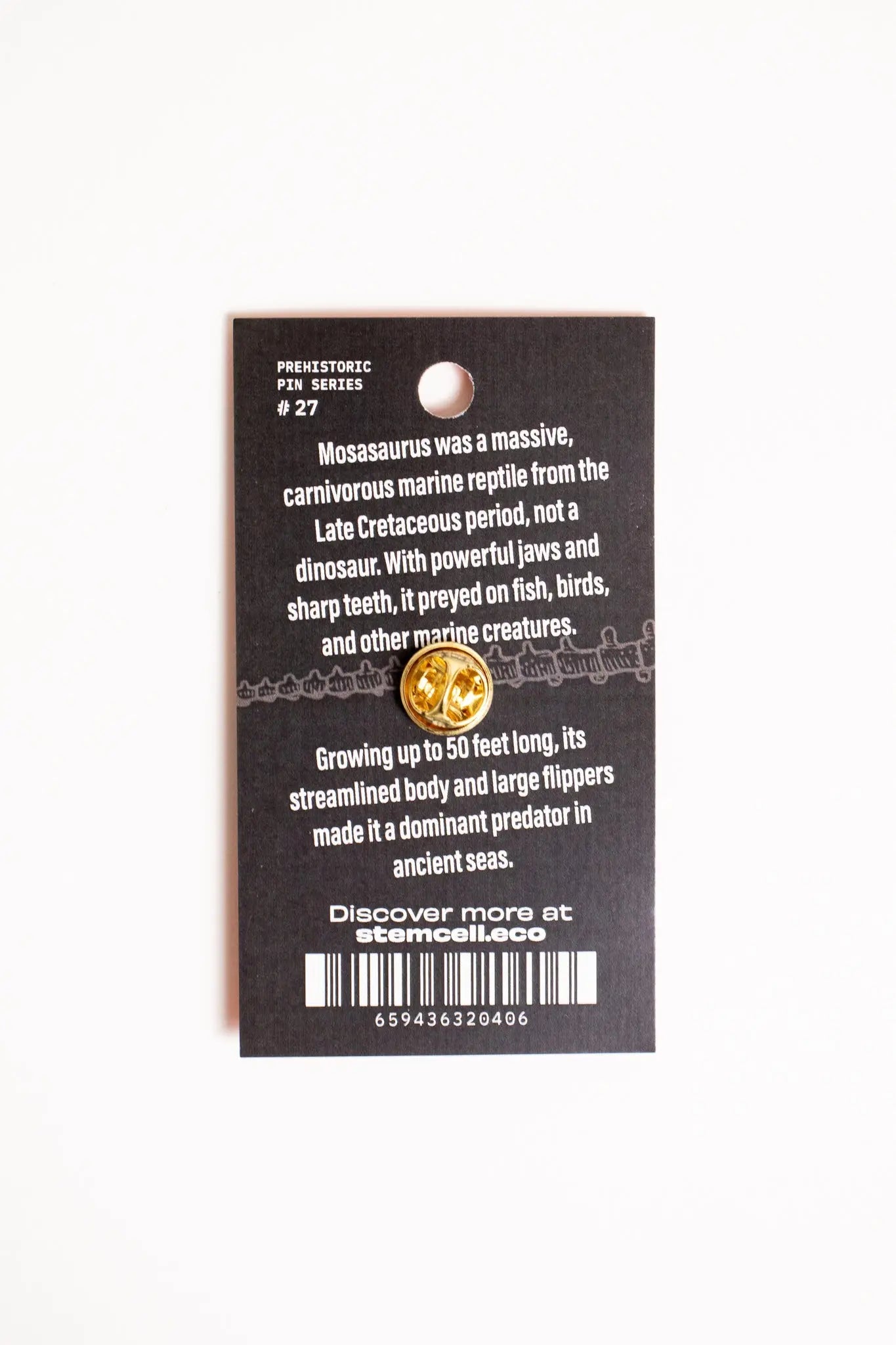 Mosasaurus Pin - Pin from Stemcell Science Shop