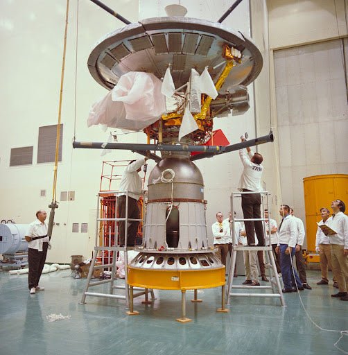 NASA Pioneer 10 Mission Data Section - Historic Artifacts from Stemcell Science Shop