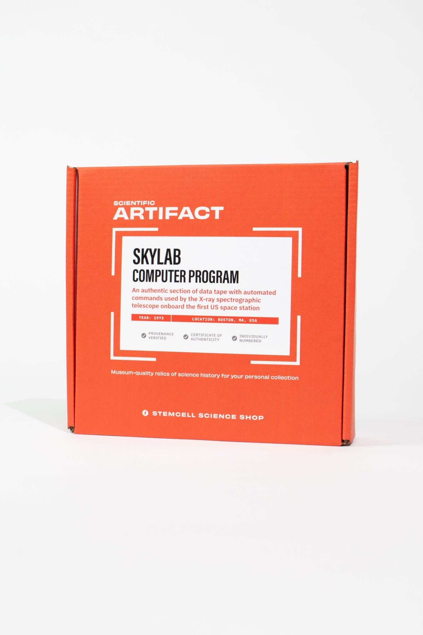 NASA Skylab Computer Program Section - Historic Artifacts from Stemcell Science Shop