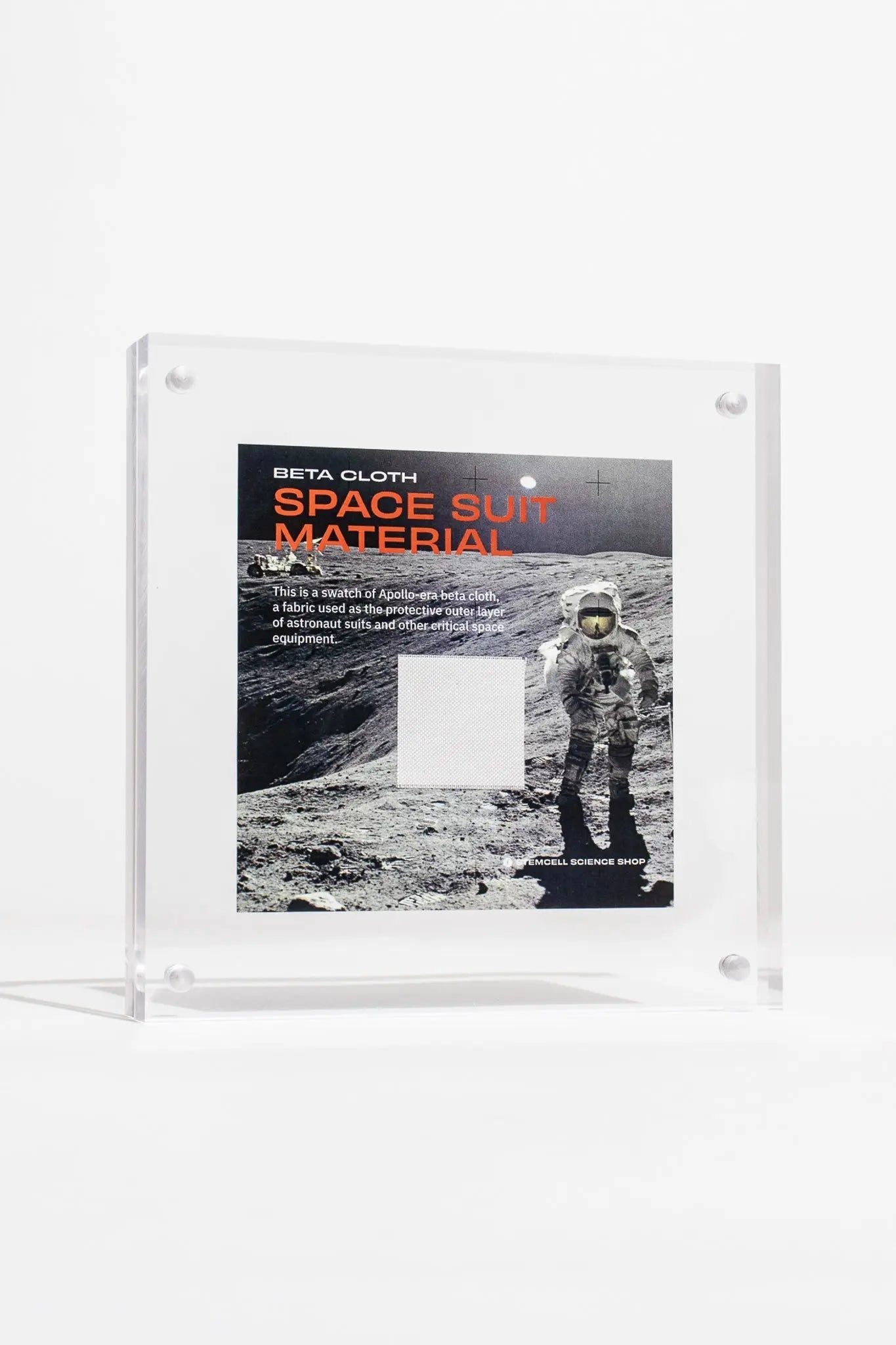 NASA Space Suit Material Swatch - Historic Artifacts from Stemcell Science Shop