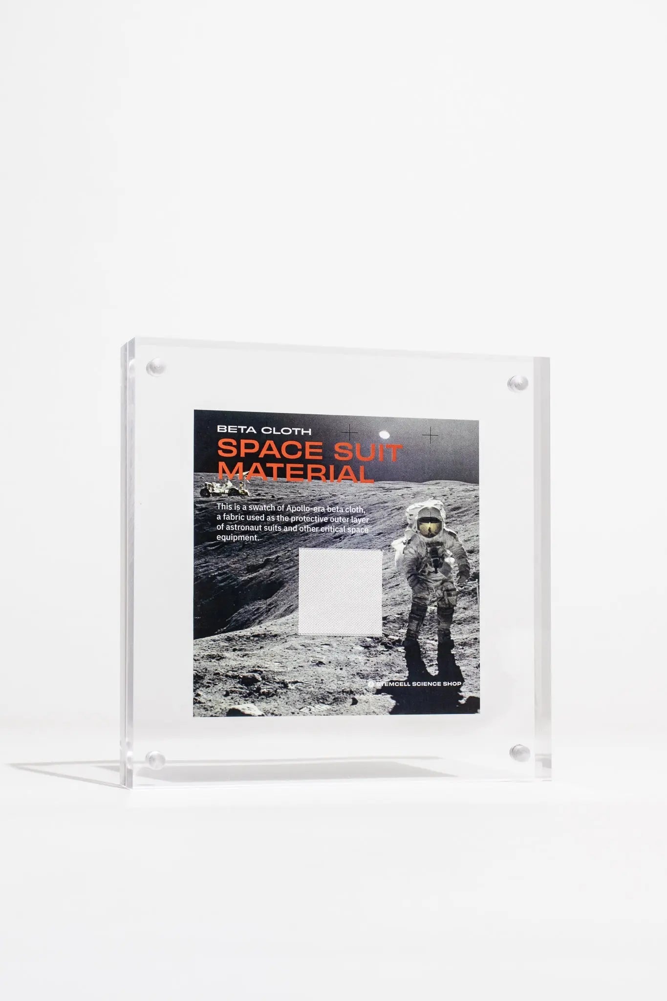 NASA Space Suit Material Swatch - Historic Artifacts from Stemcell Science Shop