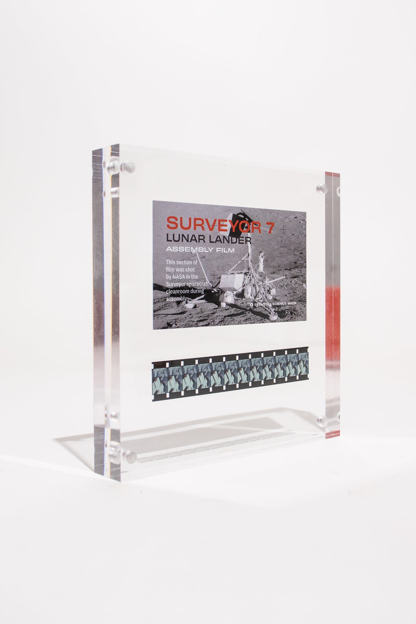 NASA Surveyor 7 Assembly Film Section - Historic Artifacts from Stemcell Science Shop