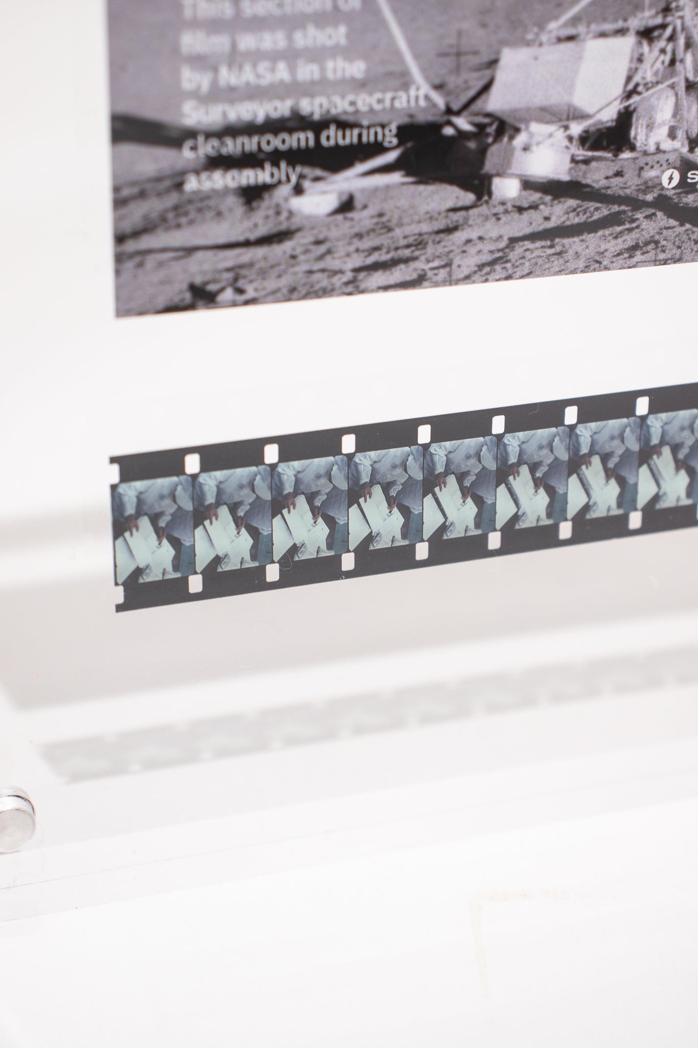 NASA Surveyor 7 Assembly Film Section - Historic Artifacts from Stemcell Science Shop