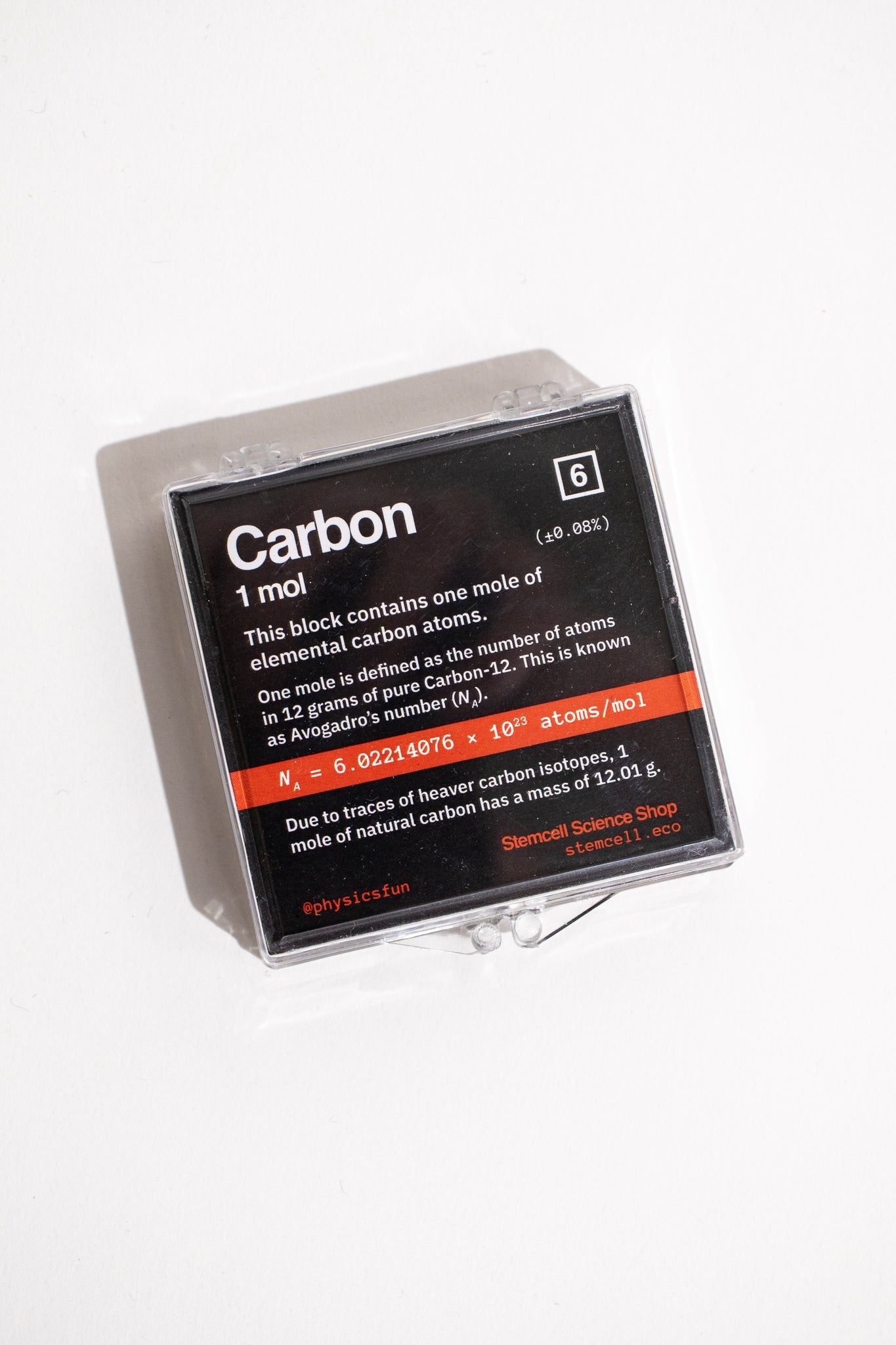 One Mole Carbon Block - Tool from Stemcell Science Shop