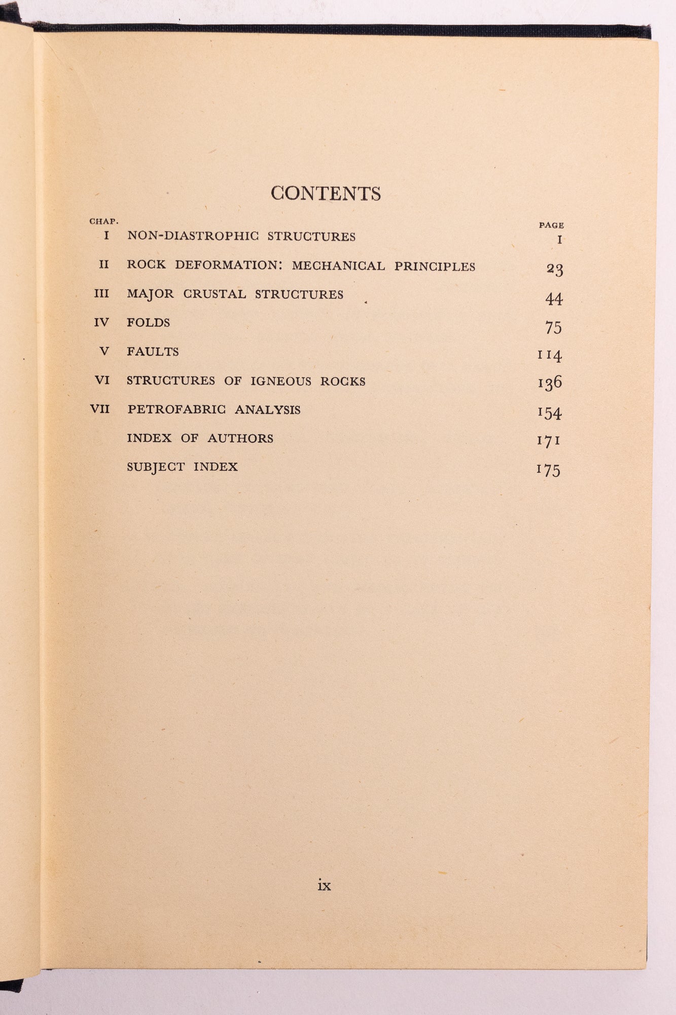 Outlines of Structural Geology - Books from Stemcell Science Shop