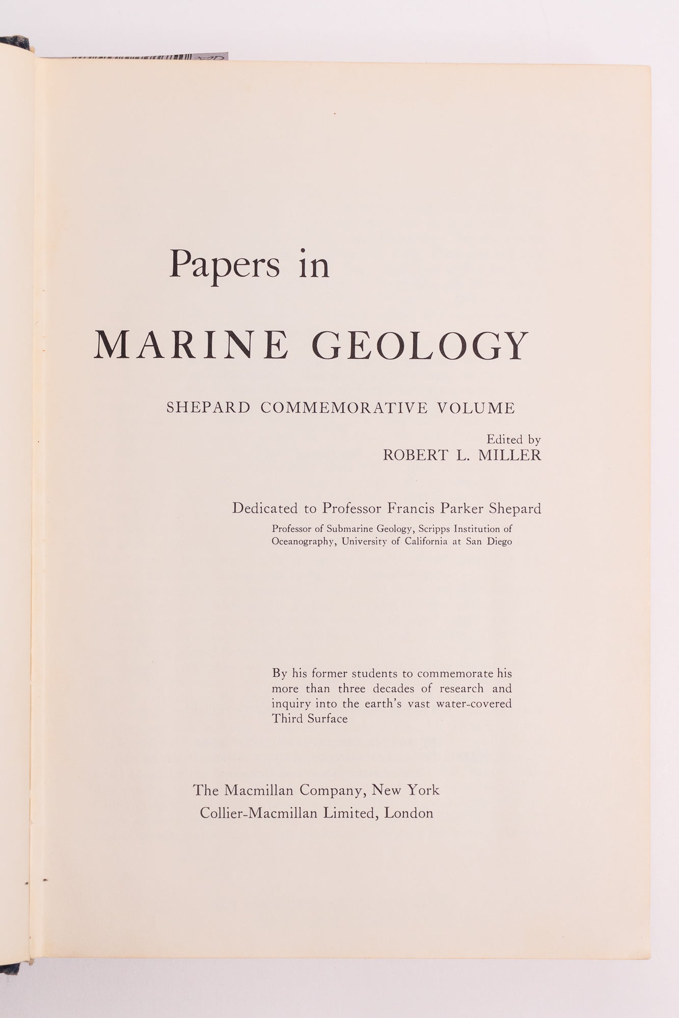 Papers in Marine Geology - Books from Stemcell Science Shop