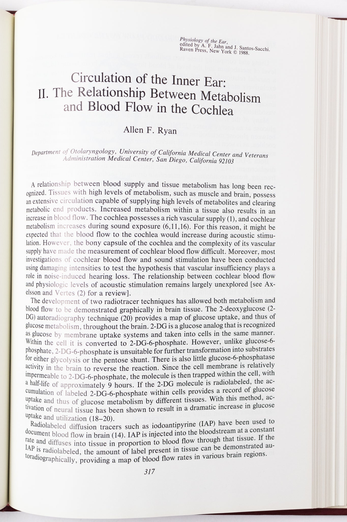 Physiology of the Ear - Books from Stemcell Science Shop