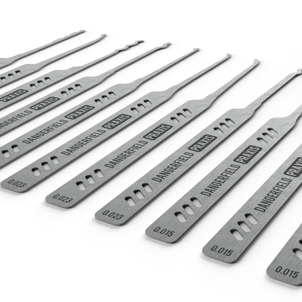 Dangerfield PRAXIS Dual-Gauge Complete Lock Pick Set – Stemcell