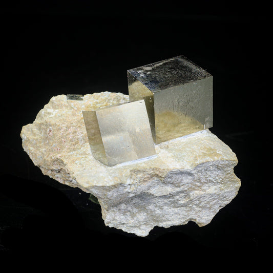 Pyrite Cube from Spain Natural Mineral Specimen, Default Title at Stemcell Science Shop