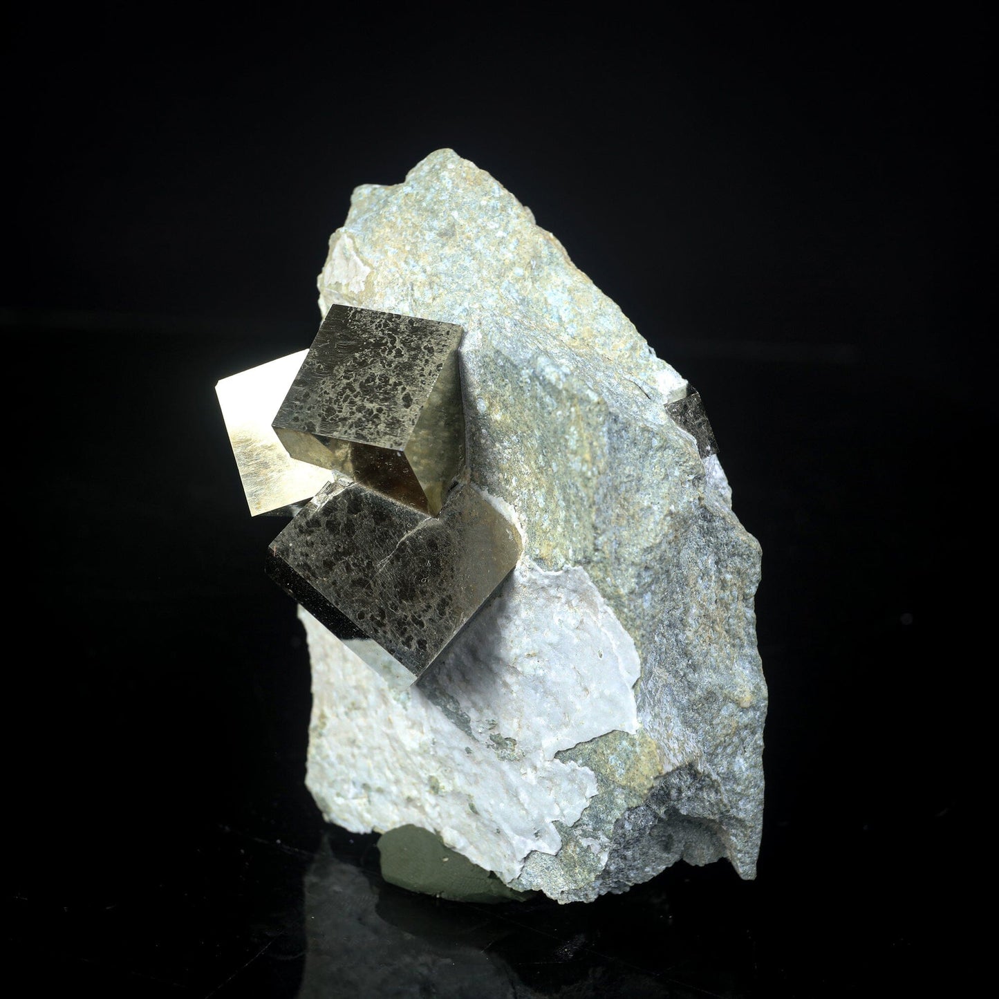 Pyrite Cube from Spain Natural Mineral Specimen