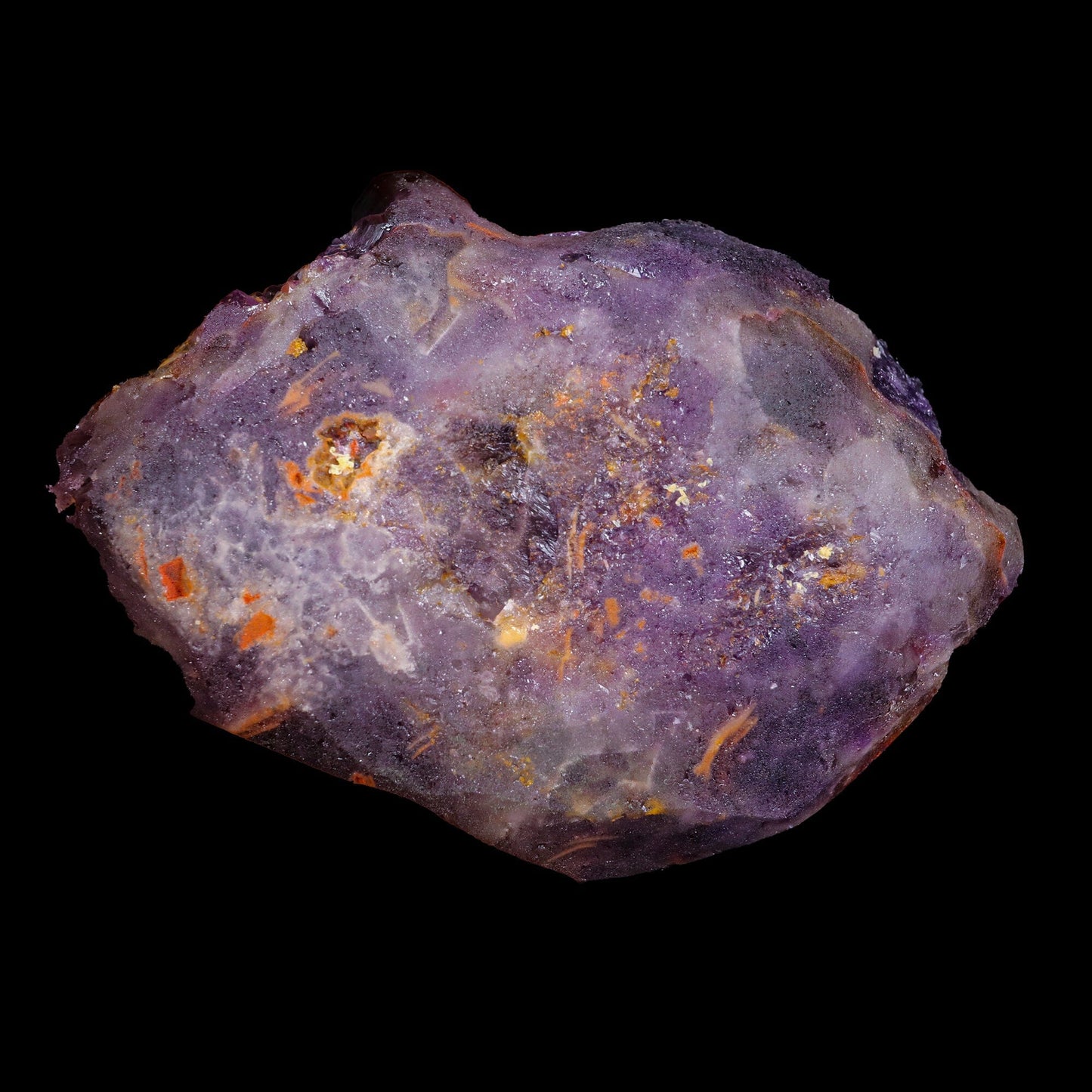 Rare Alien Amethyst with Red Hematite Natural Mineral Specimen, Default Title at Stemcell Science Shop