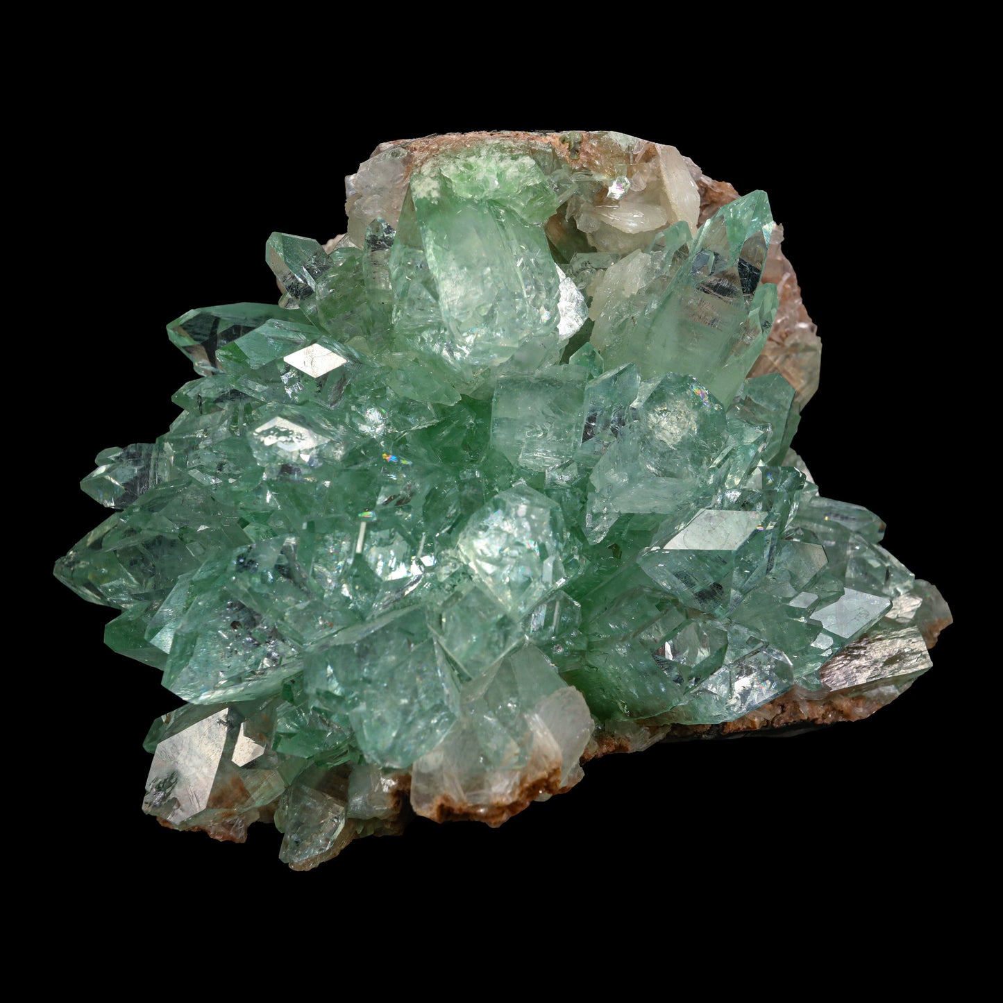 Rare Green Floral Apophyllite Sharp Terminated Natural Mineral Specimen, Default Title at Stemcell Science Shop
